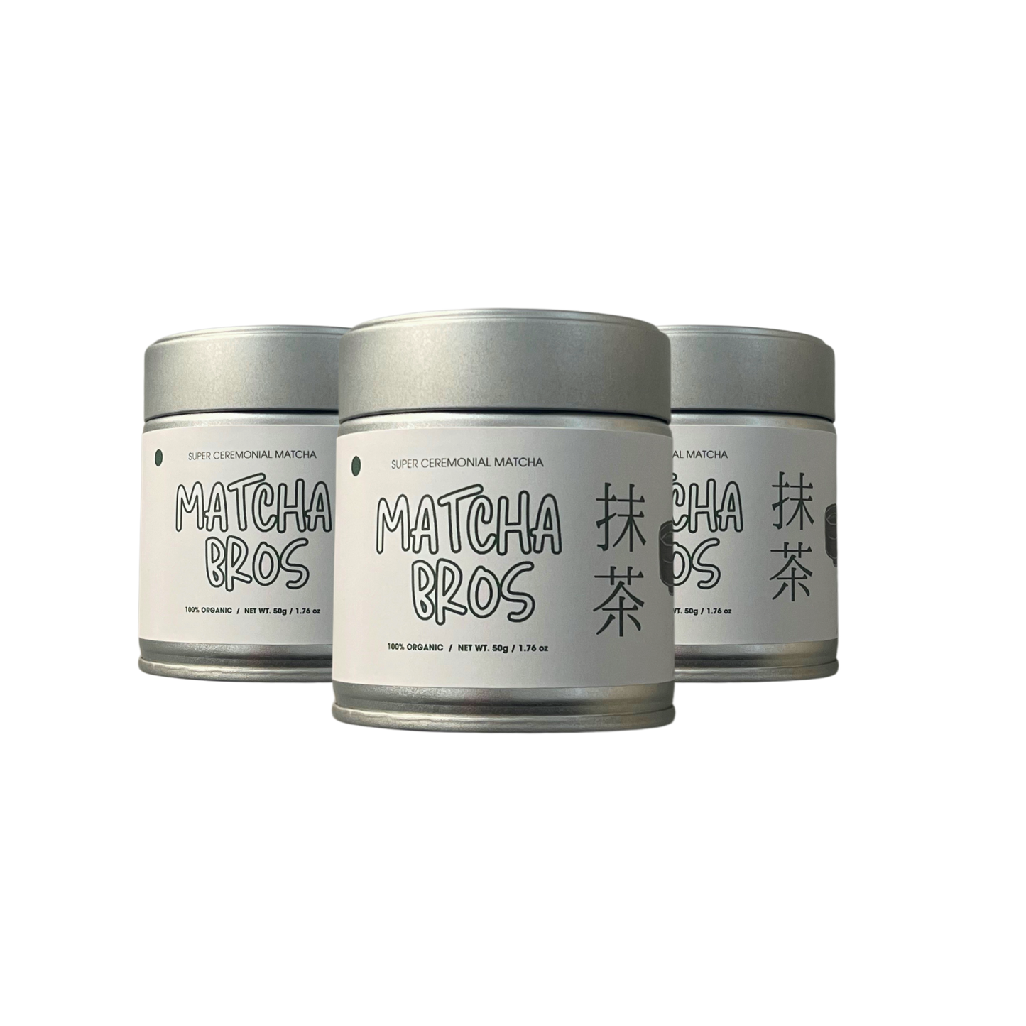 Matcha Bros Grade 6A Highest Ceremonial Matcha (50g)x3