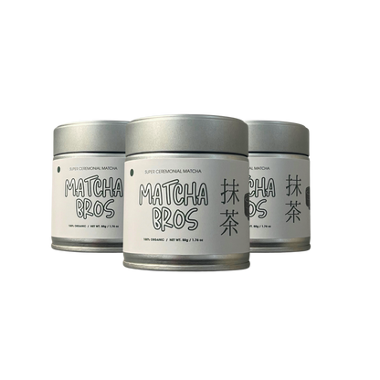 Matcha Bros Grade 6A Highest Ceremonial Matcha (50g)x3